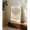 Pembe Matisse Doğa İlhamlı Sanat Poster