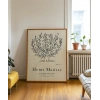 Pembe Matisse Doğa İlhamlı Sanat Poster