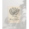 Pembe Matisse Doğa İlhamlı Sanat Poster