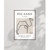 Picasso Tarzı Deve Tablosu Poster