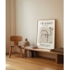 Picasso Tarzı Deve Tablosu Poster