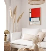 Piet Mondrian Kırmızı, Mavi ve Sarıdan Oluşan Kompozisyon Poster