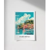 Portofinonun Renkli Kıyıları Poster