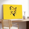 Renkli Pikachu Kanvas Tablo