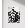 Retro Bauhaus Tasarımı Grafik Poster