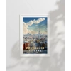 Reykjavik Kış Güzelliği Poster