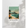 Rio de Janeironun Tropikal Güzelliği Poster