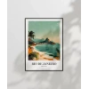 Rio de Janeironun Tropikal Güzelliği Poster
