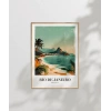 Rio de Janeironun Tropikal Güzelliği Poster
