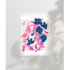 Romantik Çiçek Buketi Poster