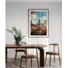 Romantik Lille Manzarası Sanat Poster