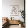 Sade Kadın Çizimi  Poster