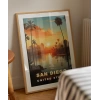 San Diego Gün Batımı Poster