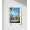 Şangayın Şehir Çizgileri Poster