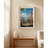 Şangayın Şehir Çizgileri Poster