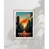 São Paulo Gökyüzü Poster