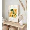 Sarı Çiçek Deseni Poster