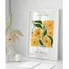 Sarı Çiçek Deseni Poster