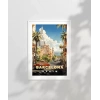 Şehir ve Deniz Uyumu – Barcelo Poster