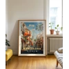 Şehir ve Deniz Uyumu – Barcelo Poster