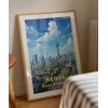 Seulun Modern Silueti Poster