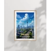 Seulun Modern Silueti Poster