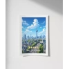 Seulun Modern Silueti Poster