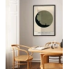 Shin Bijutsukai Ay İllüstrasyonu Poster