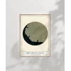 Shin Bijutsukai Ay İllüstrasyonu Poster