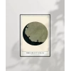 Shin Bijutsukai Ay İllüstrasyonu Poster