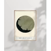Shin Bijutsukai Ay İllüstrasyonu Poster