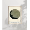 Shin Bijutsukai Ay İllüstrasyonu Poster