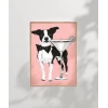 Şık Köpek ve Martini Poster