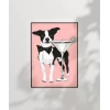 Şık Köpek ve Martini Poster