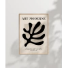Siyah Kesit Sanat  Poster