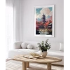 Sonbahar Kyoto Manzarası Poster