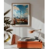 Sonbaharda Berlin Gökyüzü Poster