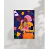 Soyut Çiçek Baharı Poster