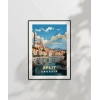 Split Sahil Manzarası Poster