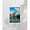 St. Petersburg Kanal Manzarası Poster