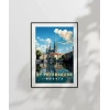 St. Petersburg Kanal Manzarası Poster