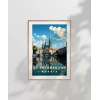 St. Petersburg Kanal Manzarası Poster