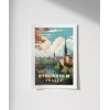Stockholm Şehir Manzarası Poster