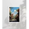Taipei Sokak Manzarası Poster