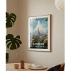Tapınaklar ve Doğa Sanat Poster