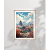 Tarihi Beijing Tapınakları Poster