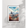 Tarihi Beijing Tapınakları Poster