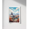 Tarihi Beijing Tapınakları Poster