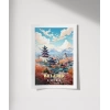 Tarihi Beijing Tapınakları Poster