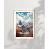 Tarihi Beijing Tapınakları Poster